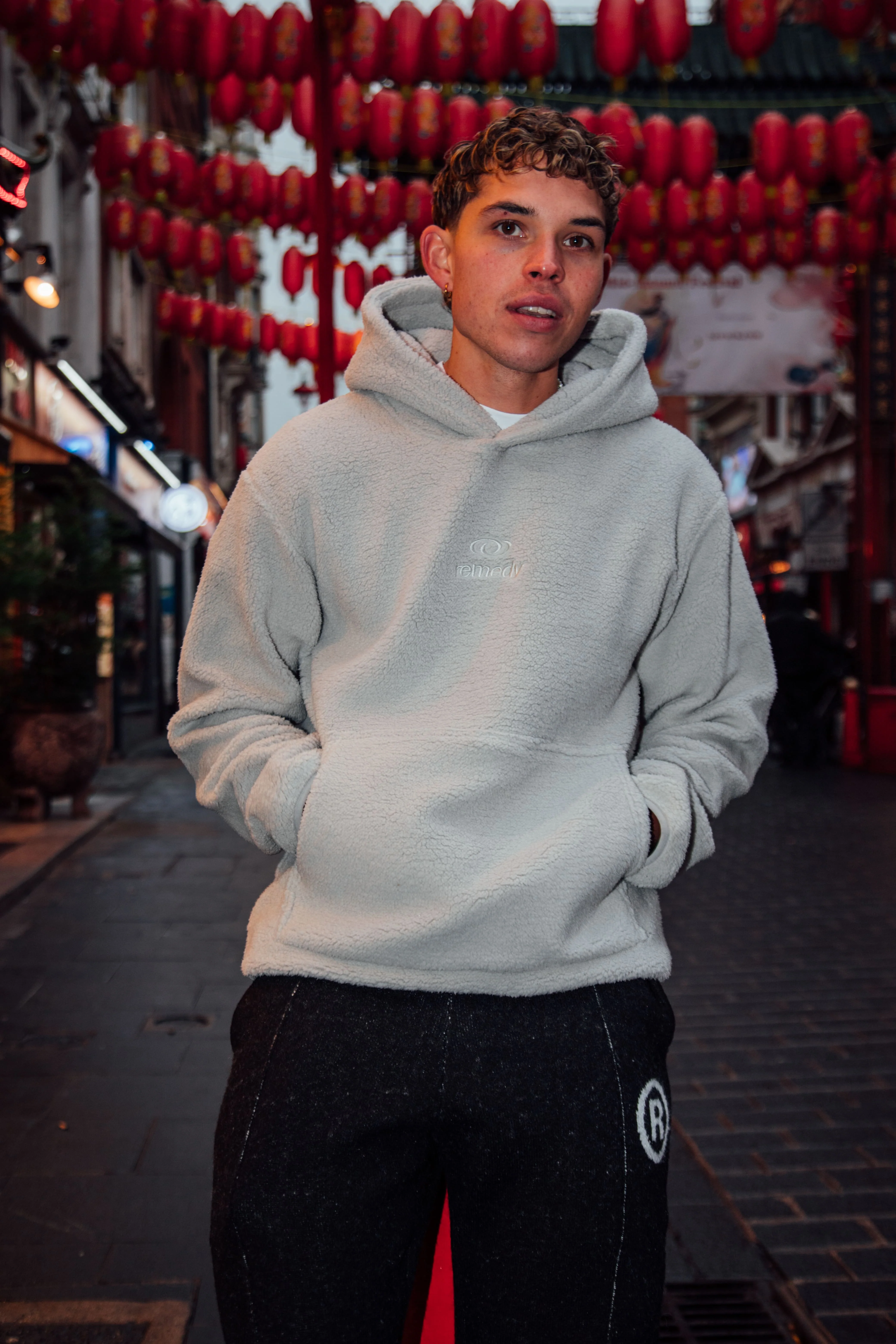 Grey Remedy Sherpa Hoodie