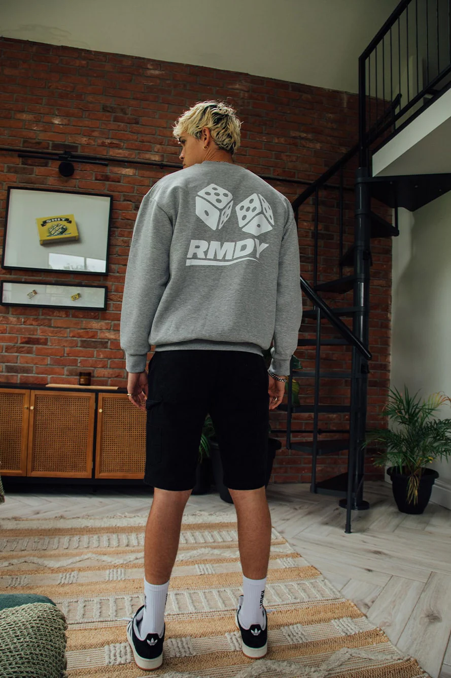 Grey Dice RMDY. Jumper